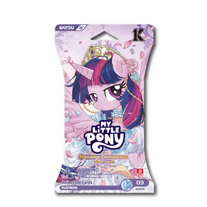 My Little Pony Friendship Eternal Collectible Cards Moon Edition Series 3 Booster BOX KAYOU (24 Packs)