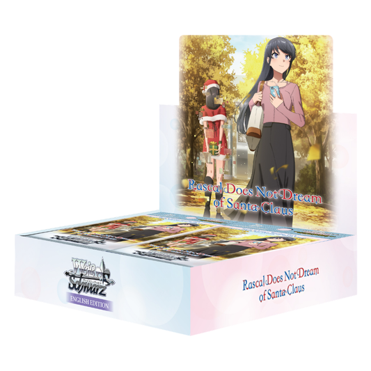 Weiss Schwarz Rascal Does Not Dream of Santa Claus Booster BOX (10 Packs)