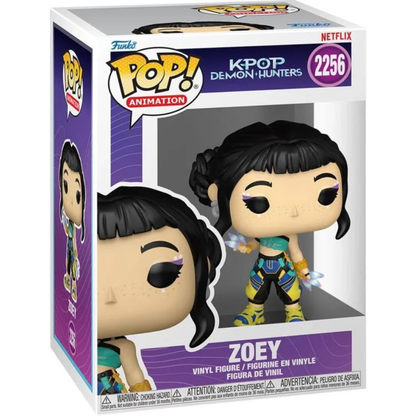 2256 POP! ANIMATION KPOP Demon Hunters Zoey Funko