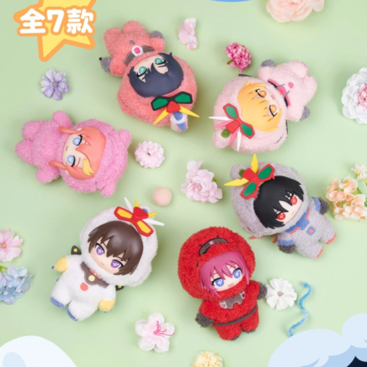 Gundam Mobile Suit Seed Destiny Pajamars SoFuNui vinyl face plush series Bandai Namco