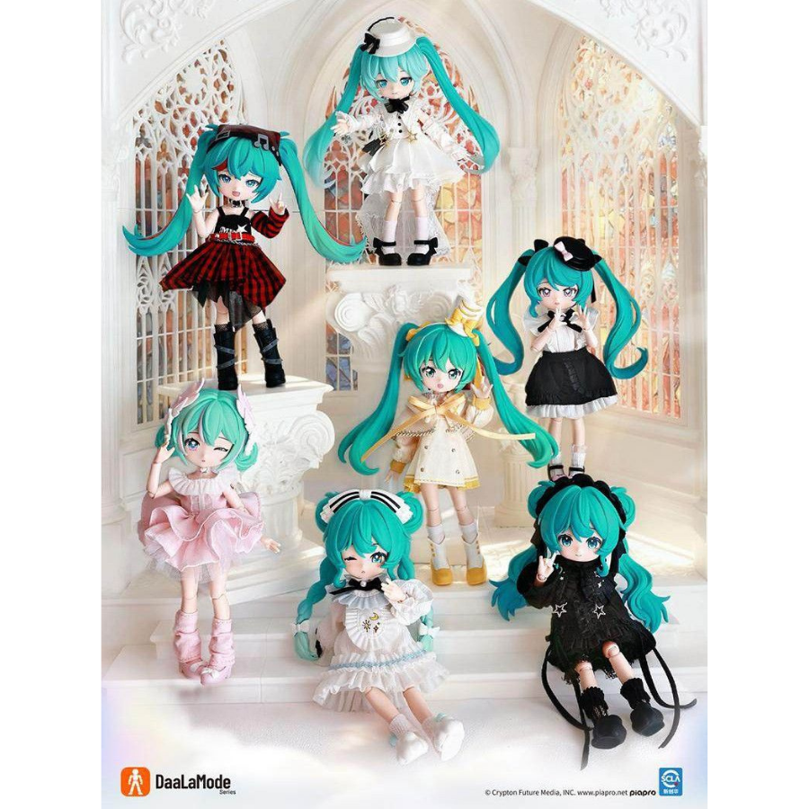 BLOKEES X Hatsune Miku Part 01 The Prelude to Music 1/12 BJD Movable Replace Collection DaaLaMode Series Sonata Prologue Blind Box