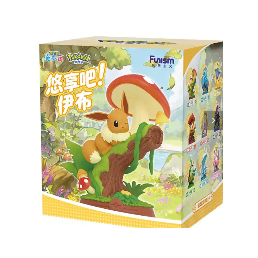 Pokémon Eevee Forest Adventure Relax & Enjoy Series 3 Blind Box Funism