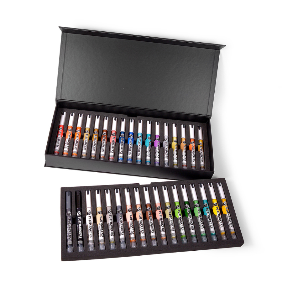 AK Interactive Playmarkers Special Box AK Full Range 34 Playmarkers