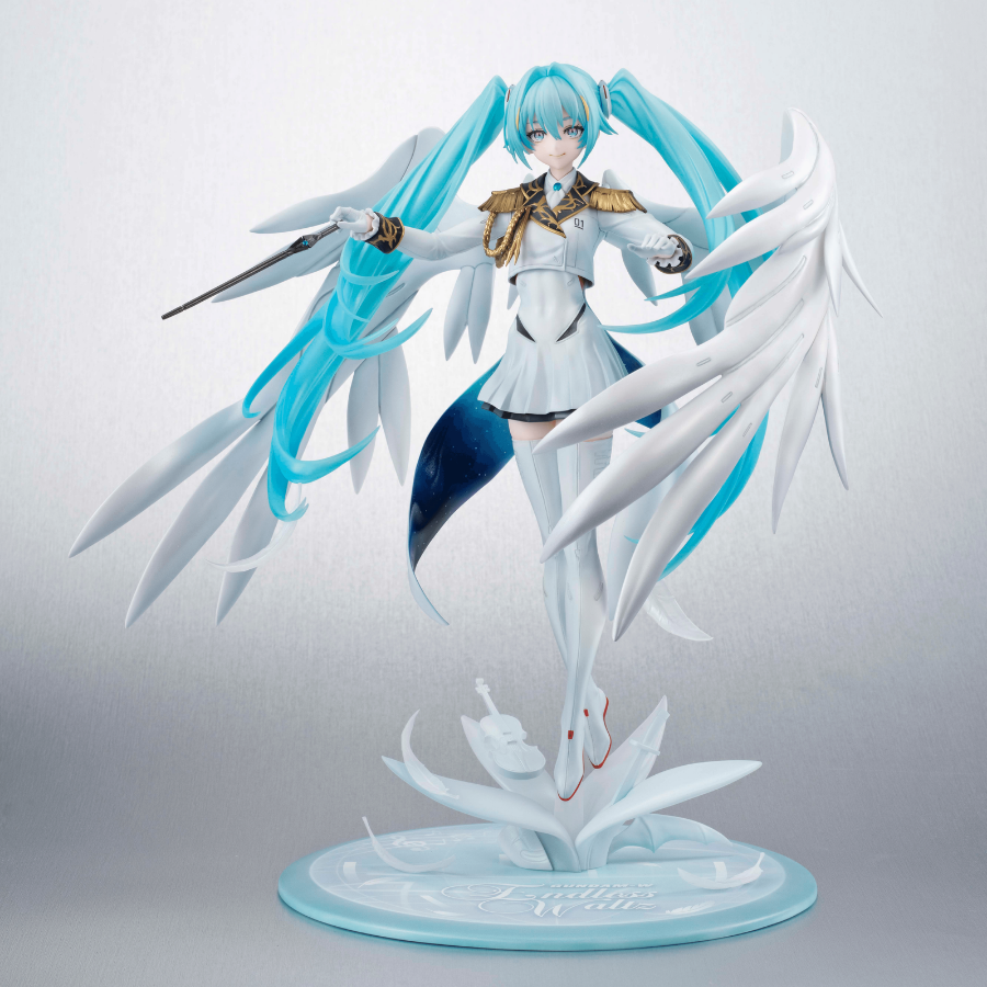 Gundam Mobile Suit 45th Anniversary X Hatsune Miku Lucrea Hatsune Miku X Wing Gundam Zero EW MEGAHOUSE