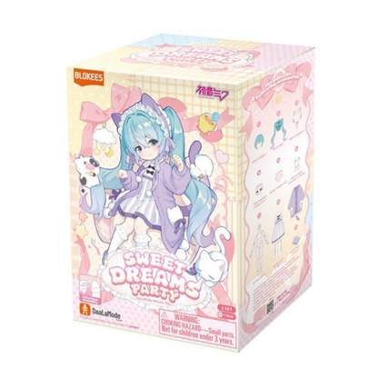 BLOKEES x Hatsune Miku Fluffy Sweet Dream Party 1/12 BJD Action Figure Blind Box
