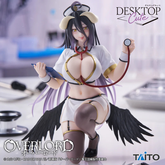 Overlord Desktop Cute Figure Albedo (Nurse Ver.)TAITO