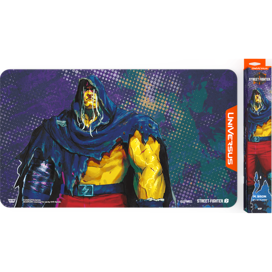Street Fighter 6 Challenger Series PLAYMAT M. BISON UNIVERSUS