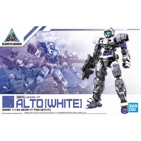 30MM 01 eEXM-17 Alto (White) 1/144