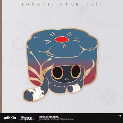 Honkai: Star Rail Ruan Mei’s Creation Unusual Pets Collection Critter Pick Pin Metal Metallic Badge miHoYo