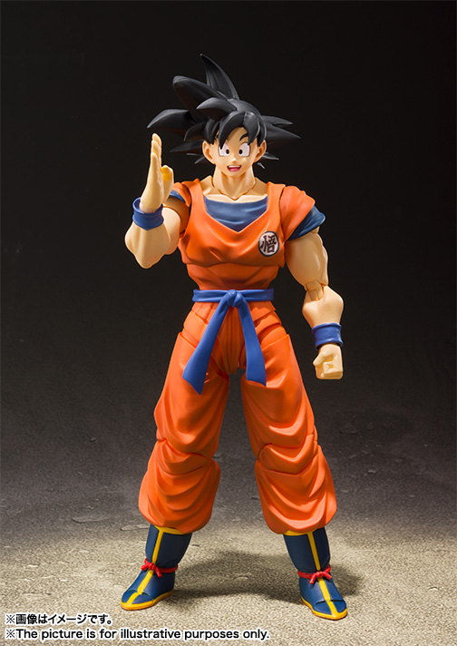 Dragon Ball Z Bandai S.H.Figuarts Son Gokou Earth Grew up Saiyan