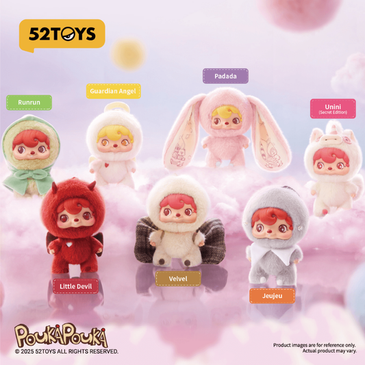 POUKAPOUKA Mood Bubbles Vinyl Plush Blind Box Series 52TOYS
