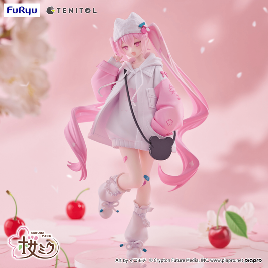 Hatsune Miku TENITOL Sakura Miku Cool style[petit]FuRyu