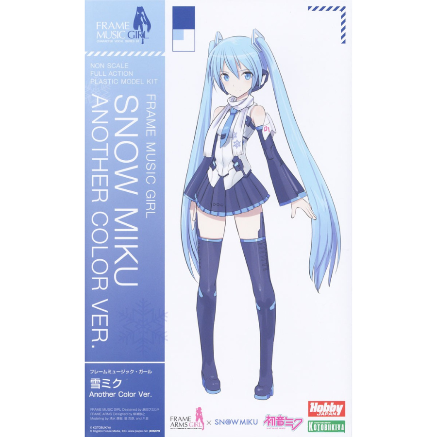Hatsune Miku FRAME MUSIC GIRL SNOW MIKU ANOTHER COLOR VER.KOTOBUKIYA