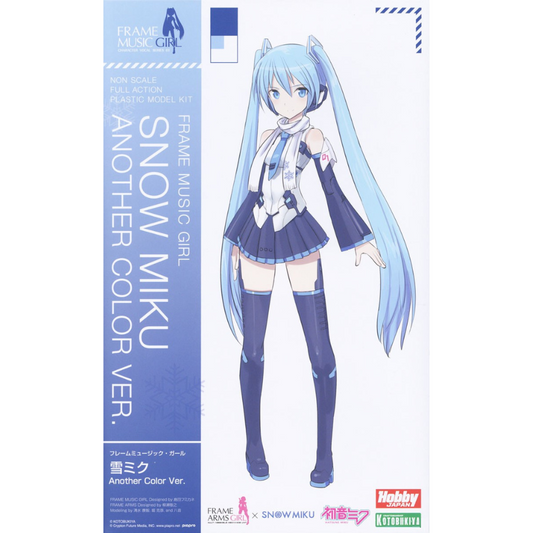 Hatsune Miku FRAME MUSIC GIRL SNOW MIKU ANOTHER COLOR VER.KOTOBUKIYA