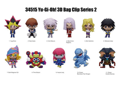 YU-GI-OH! SERIES 2 3D FOAM BAG CLIP Monogram