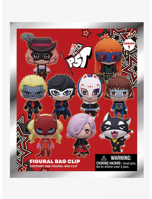 PERSONA 5 TACTICA SERIES 1 3D FOAM BAG CLIP Monogram