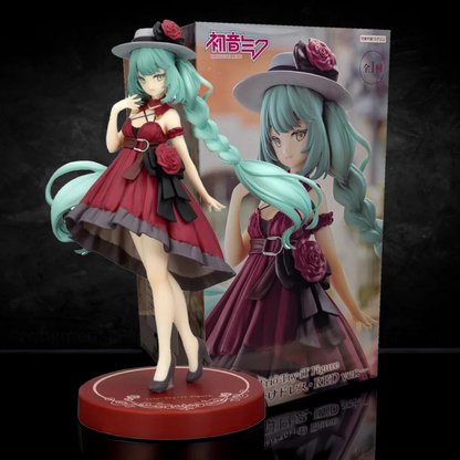 Hatsune Miku Trio-Try-iT Figure Outing Dress Red Color ver.FuRyu