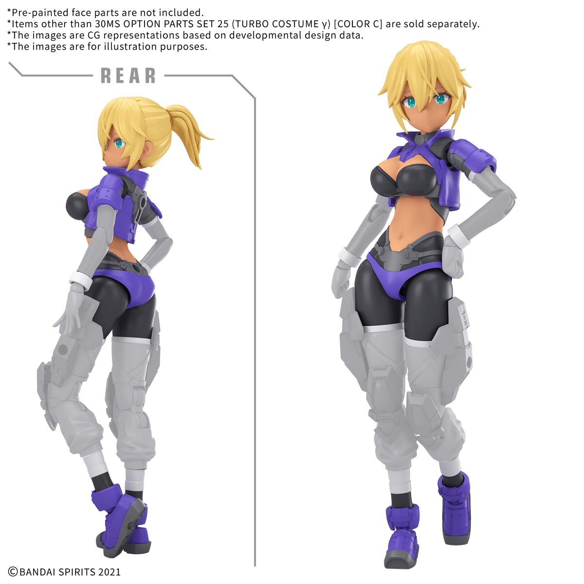 30MS OP-25 Option Parts Set 25 (Turbo Costume γ) (Color C)