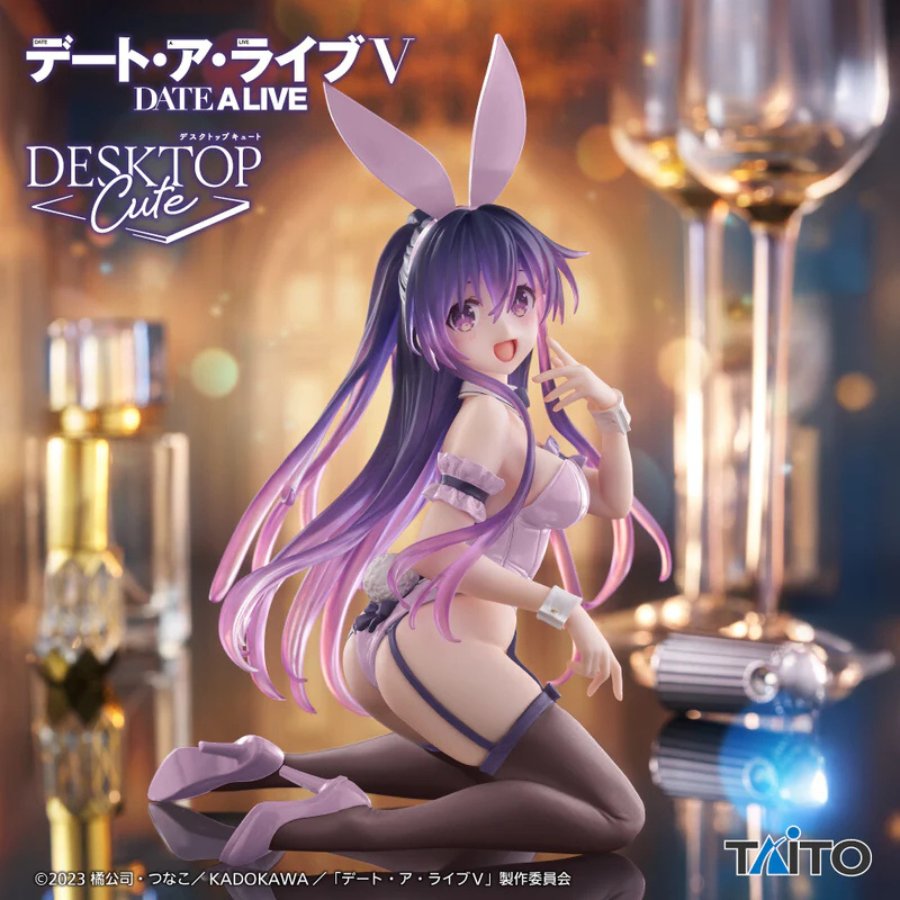 Date A Live V Desktop Cute Figure Tohka Yatogami (Bunny Ver.) Renewal TAITO