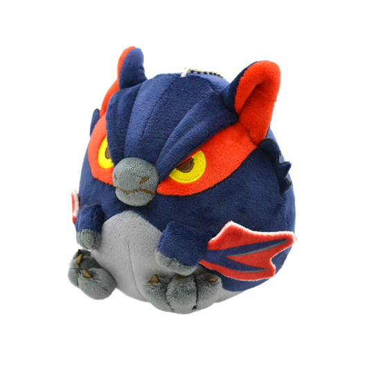 Monster Hunter Fluffy Eggshaped Plush Mini Nargacuga CAPCOM