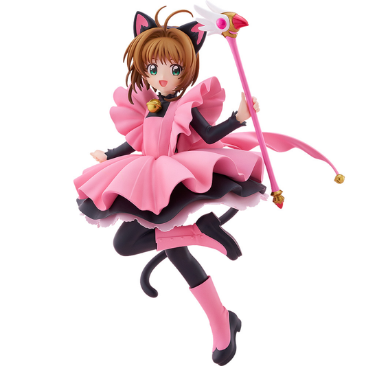 Card Captor Sakura POP UP PARADE Sakura Kinomoto: Black Cat Costume Ver. L Size GOOD SMILE COMPANY