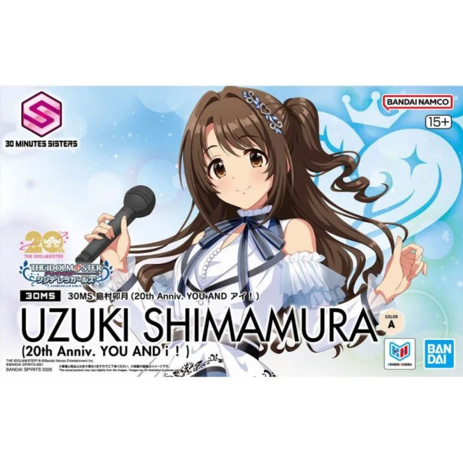 30MS Minutes Sisters Uzuki Shimamura (20th Anniv. YOU and AI)THE iDOLM@STER