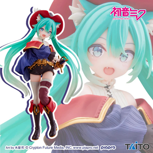 Hatsune Miku Wonderland Figure Puss in Boots TAITO