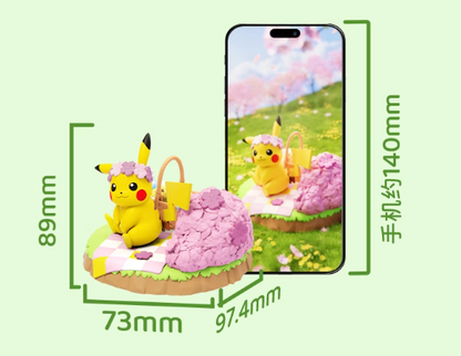 Pokémon Series Natural Wilderness Miniature Scene Figurine LuminaToyz