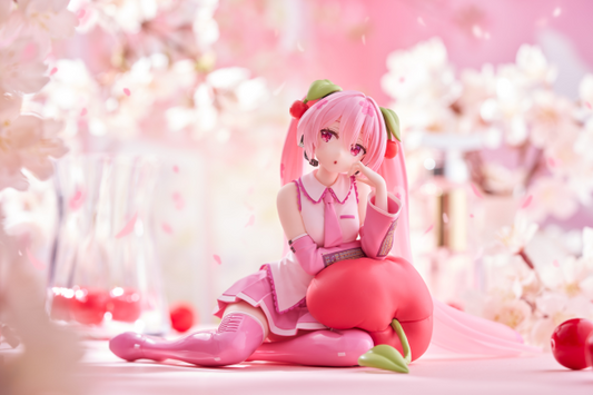 HATSUNE MIKU - Sakura Miku Desktop Cute Figure (Cherry Cushion Ver.)TAITO