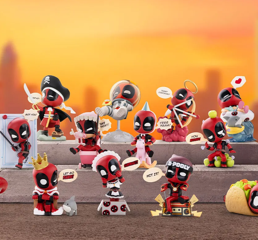 Marvel Deadpool Series Figures POP MART