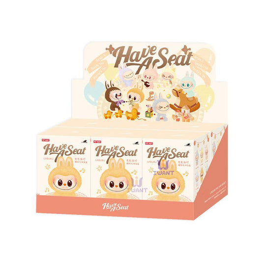 Labubu THE MONSTERS Have a Seat Vinyl Plush Blind Box POP MART