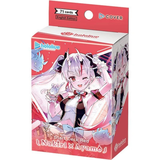 Hololive CG Card Game Nakiri Ayame Starter Deck COVER 2