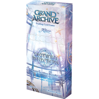 Grand Archive TCG Distorted Reflections New to Alter Bundle (4 Packs)