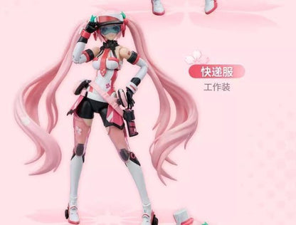 Vocaloid SHENGGE SOSKILL X Hatsune Miku Sakura Express Plastic Model Kit Eastern Model