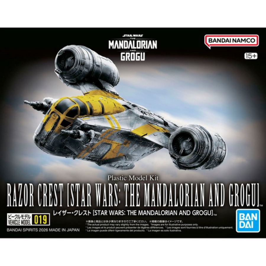 STAR WARS Vehicle Model 019 Razor Crest [THE MANDALORIAN AND GROGU] Bandai Model Kit