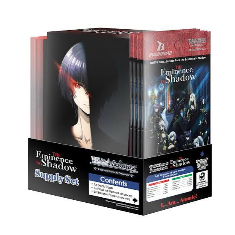 Weiss Schwarz The Eminence in Shadow Supply Set