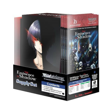Weiss Schwarz The Eminence in Shadow Supply Set