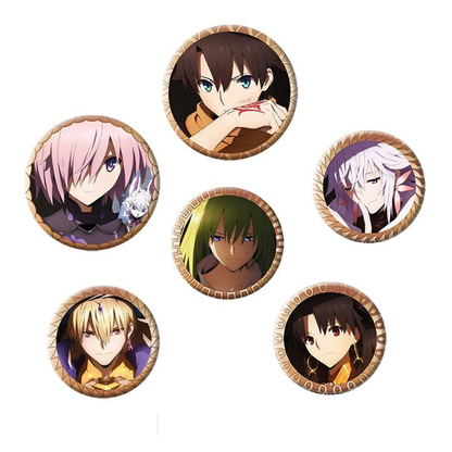 Fate Grand Order Characters Badge 6 Pack ABYSSE