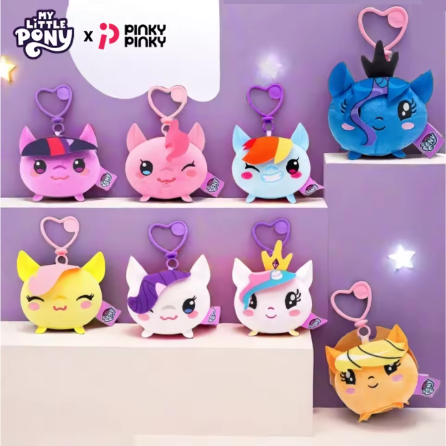 My Little Pony Ponyville Plush Keychain Blind Box P PINY PINY