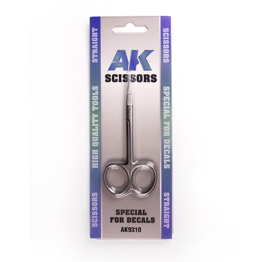 AK-9310 AK Interactive Scissors Straight (Special Decals and Paper)