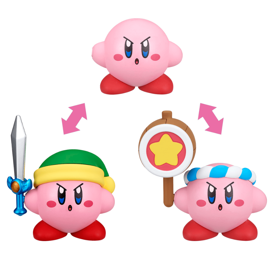 Kirby Copy Ability Figure: Sword & Hammer Bandai