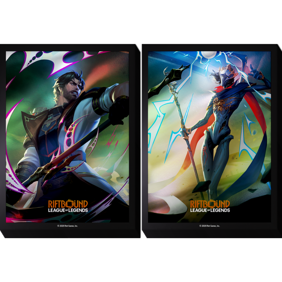 Riftbound League of Legends TCG Vendetta Art Sleeves #2 Jayce & Viktor 100CT