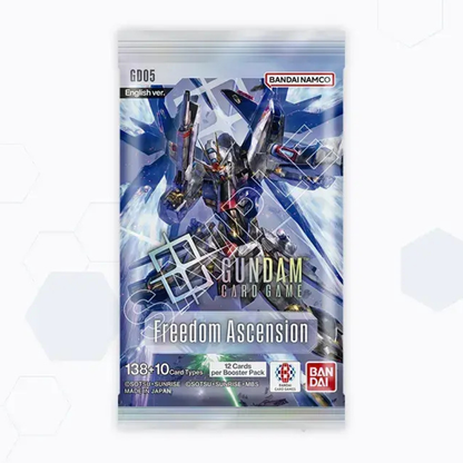 GUNDAM CG GD-05 Card Game Freedom Ascension Booster BOX (24 Packs)