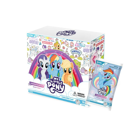 My Little Pony Friendship Eternal Rainbow Edition Series 1 Booster Pack KAYOU (5 Cards)