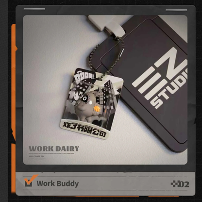 Zenless Zone Zero Bangboo's Part-time Job Diary series mini hanging blister keychain blind box capsules miHoYo