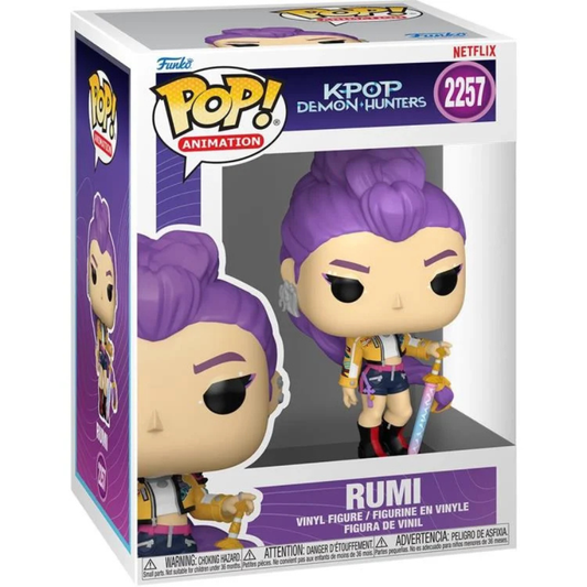 2257 POP! ANIMATION KPOP Demon Hunters Rumi Funko