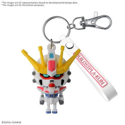Gundam Build Fighters Bandai Buildstpla-kun 3D Rubber Mascot Keychain
