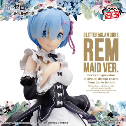 Re:ZERO -Starting Life in Another World- GLITTER&GLAMOURS REM maid ver.BANPRESTO Bandai