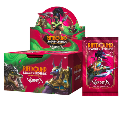 Riftbound League of Legends TCG Vendetta Booster BOX
