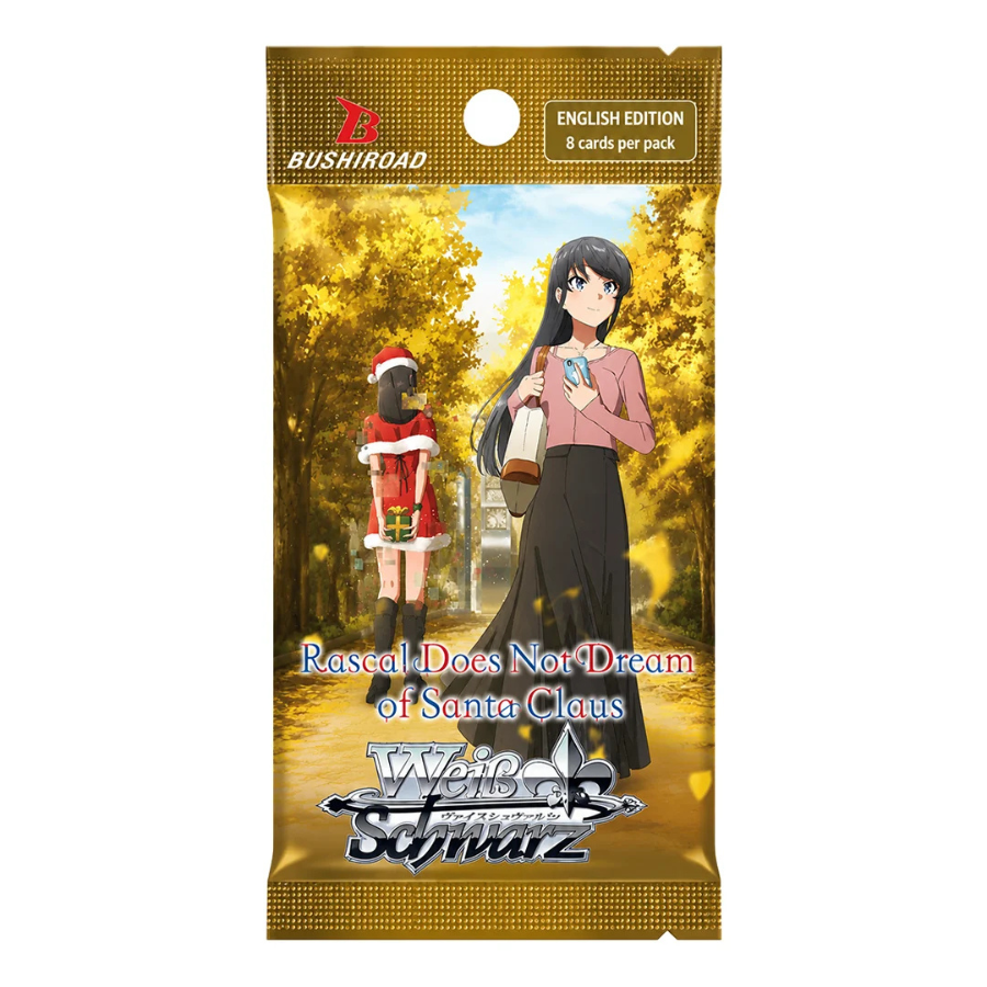 Weiss Schwarz Rascal Does Not Dream of Santa Claus Booster BOX (10 Packs)
